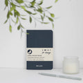 Vent for Change A6 Reclaimed Wool Notebook, Blue