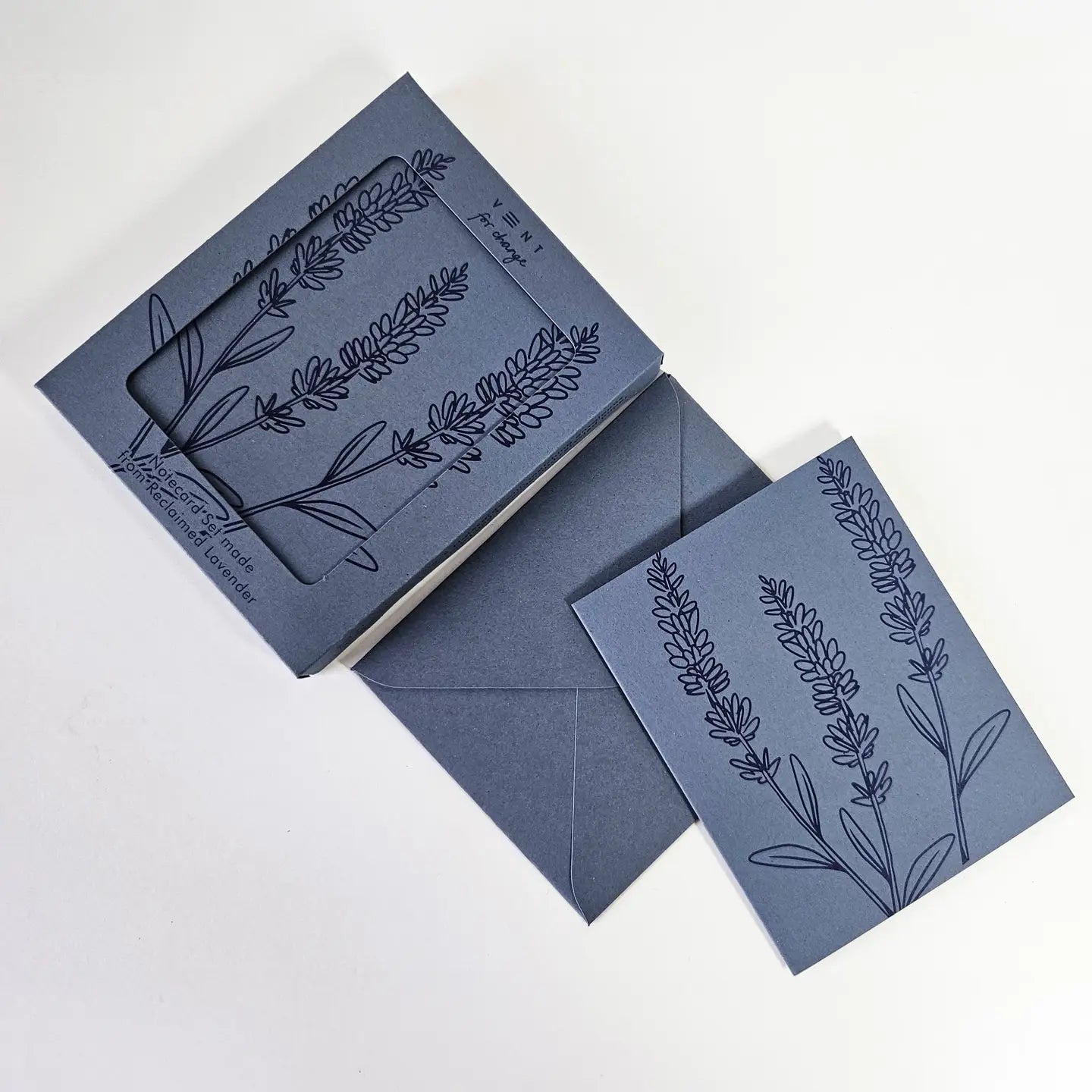 Vent for Change Notecard Set, Lavender