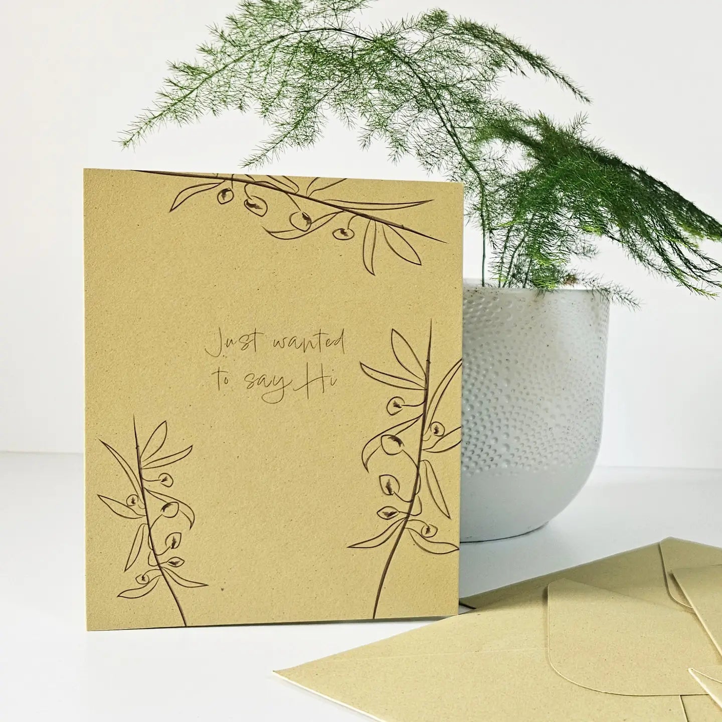 Vent for Change Notecard Set, Olive