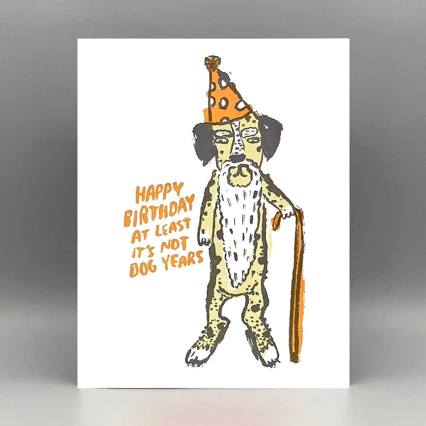 Westland Press Dog Year Birthday Card