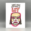 Westland Press Lit Birthday Card