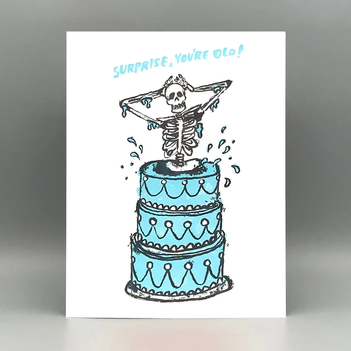Westland Press Surprise You're Old Birthday Card