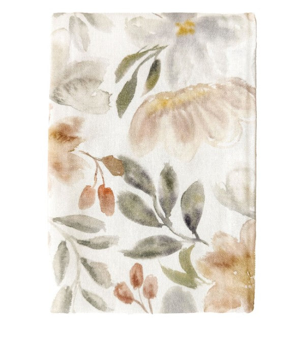 Whitney Rain Studio Tea Towel “Softened” Watercolor