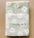 Whitney Rain Studio Tea Towel “Vintage Daisies” 100% Cotton
